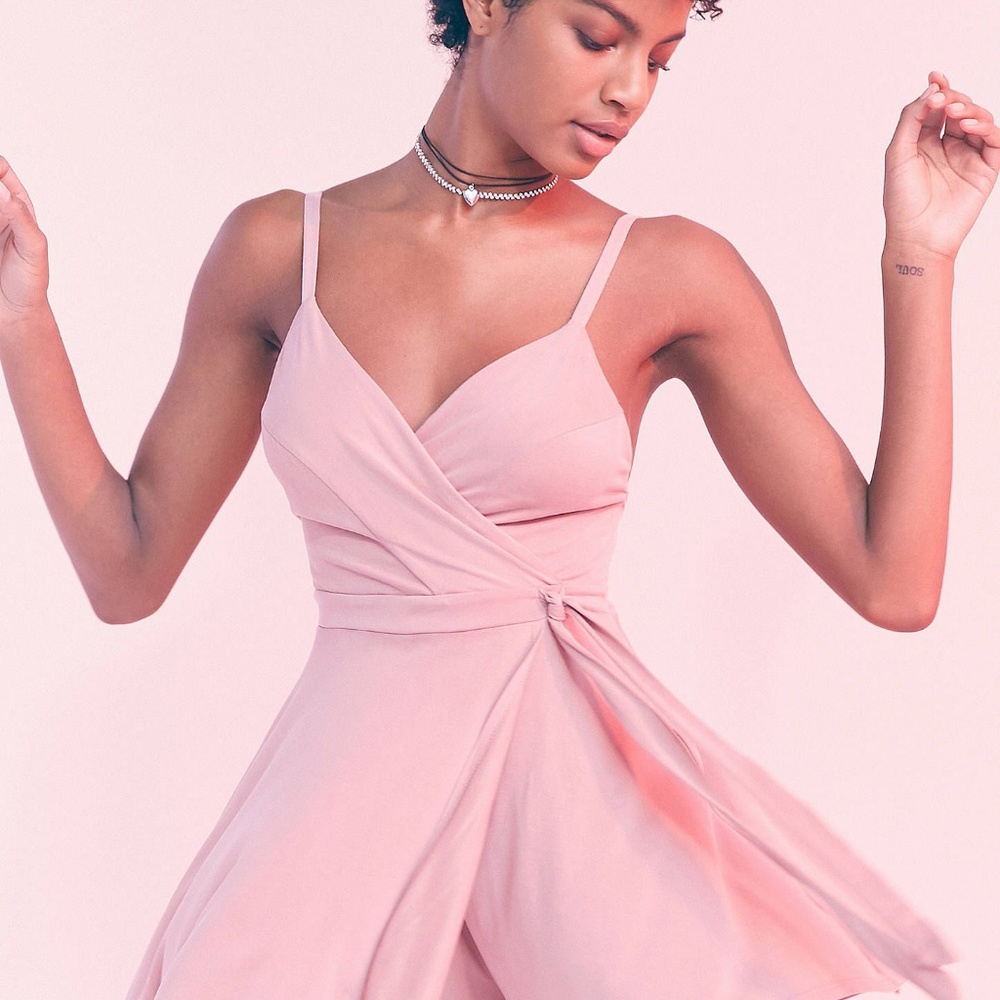 Kimchi Blue Veruca Skorted Romper Urban Outfitters